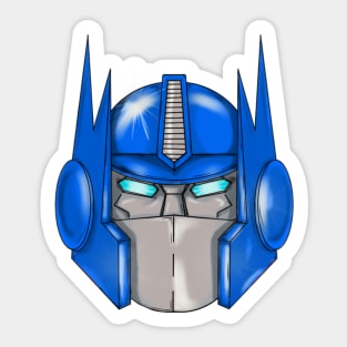 Prime Head Robot Sticker